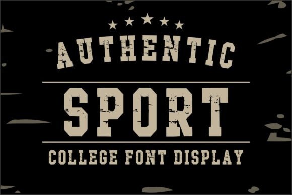 Authentic Sport: A Bold Font for Digital Branding