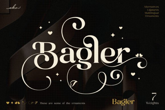 Bagler: A Serif Font That Elevates Editorial Design
