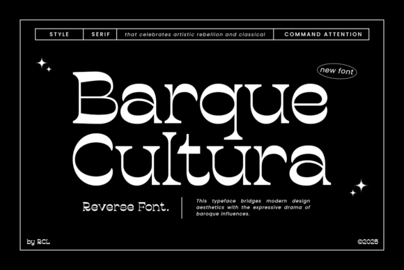 Barquecultura Regular: A Serif Font for Crafters and Designers