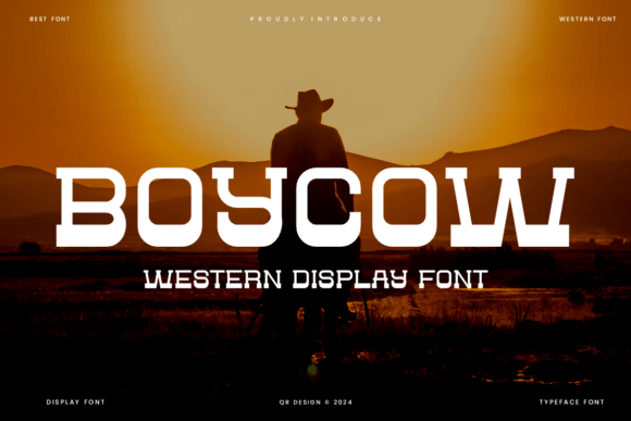 Boycow: A Bold Serif Font for Rugged Branding