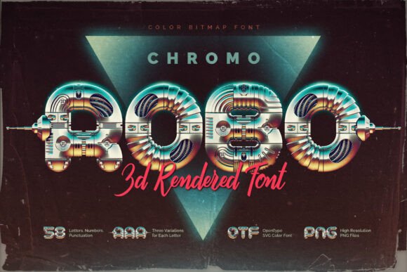 Chromo Robo: The Font That Elevates Your Digital Brand