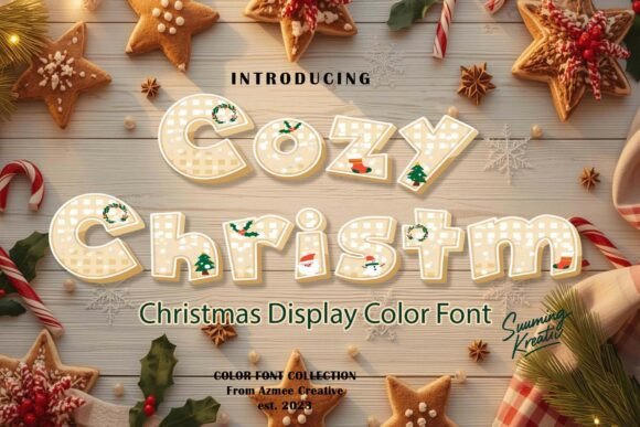 Cozychristm: The Font That Brings Holiday Magic to Your Digital Campaigns