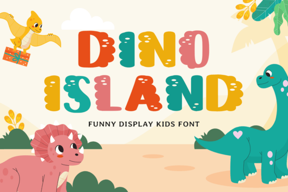 Dino Island Font: A Playful Typographic Powerhouse for Campaigns