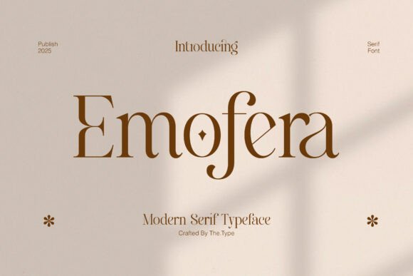 Emofera: A Serif Font That Elevates Your Brand