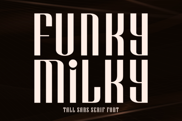 Funky Milky: The Font That Elevates Your Brand