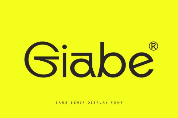 Giabe: A Font That Elevates Your Brand