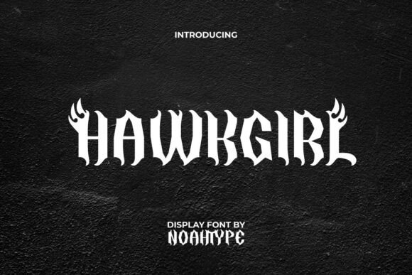 Hawkgirl Font: A Bold Choice for Digital Branding