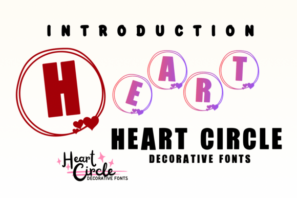 Heart Circle: A Font That Adds Whimsy to Every Project