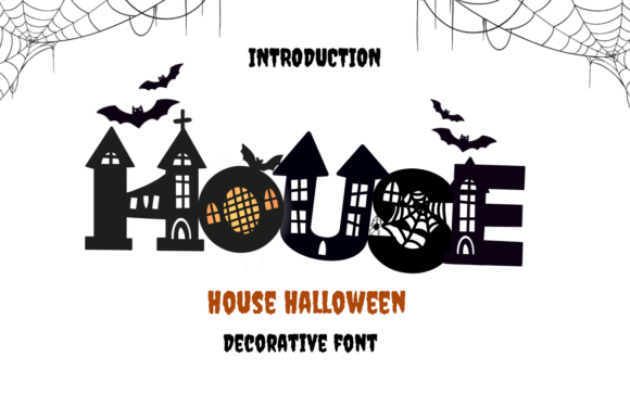 House Halloween: A Spooky Font for Editorial Magic