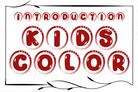 Kids Color: A Vibrant Font for Digital Branding