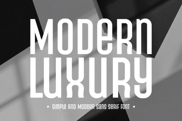 Modern Luxury: A Font for Editorial Elegance
