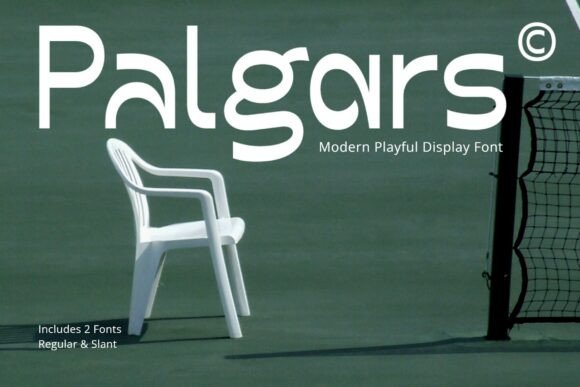 Palgars: A Playful Font for Modern Campaigns