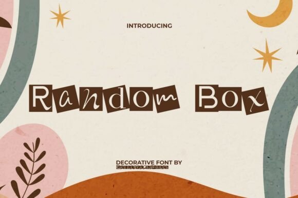 Randombox: A Decorative Font That Elevates Your Brand