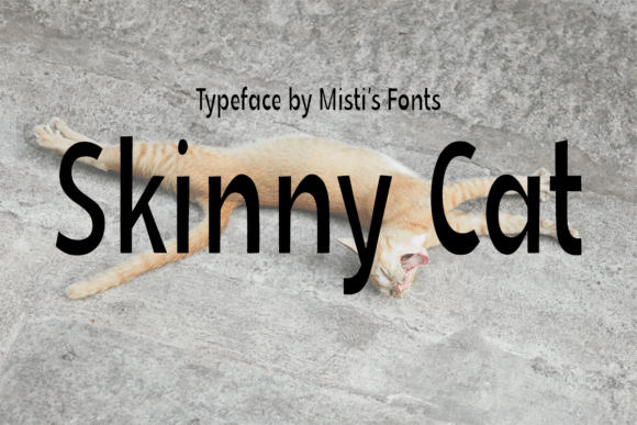 Skiny Cat: A Font That Elevates Your Brand